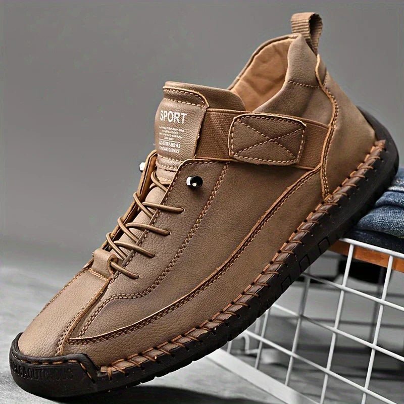 Men's Orthopedic Memory-Foam Slip-On Sneakers - Brown (Almost sold out!)