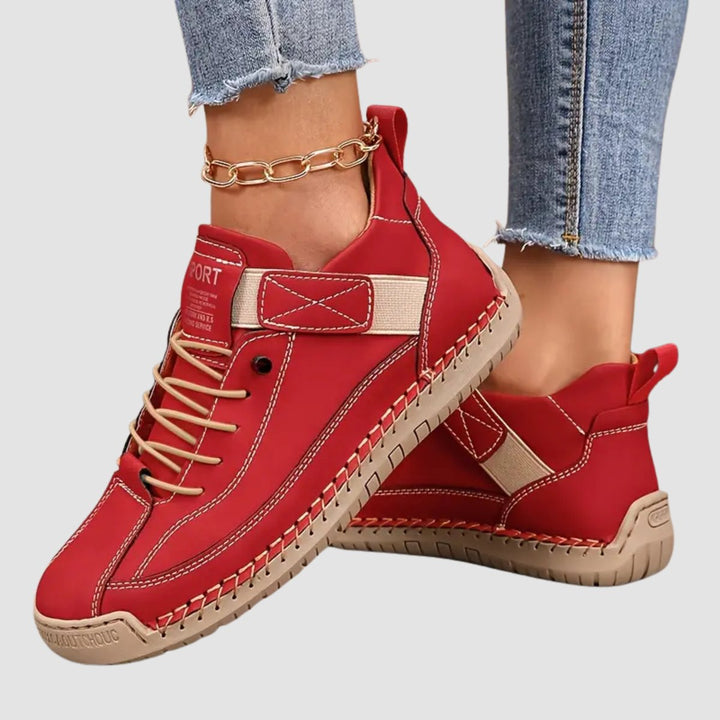 Men's Orthopedic Memory-Foam Slip-On Sneakers - Red (Almost sold out!)