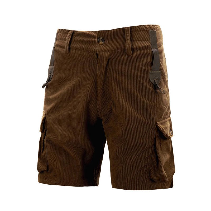 Men's Outdoor Corduroy Cargo Shorts