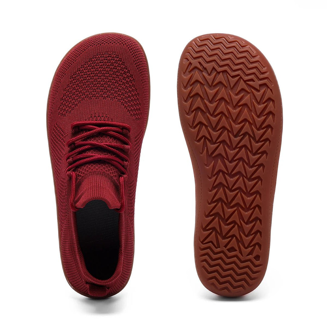 Unisex Lightweight Breathable Barefoot Minimalist Sneakers - Rot