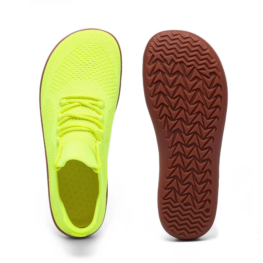 Unisex Lightweight Breathable Barefoot Minimalist Sneakers - Gelb