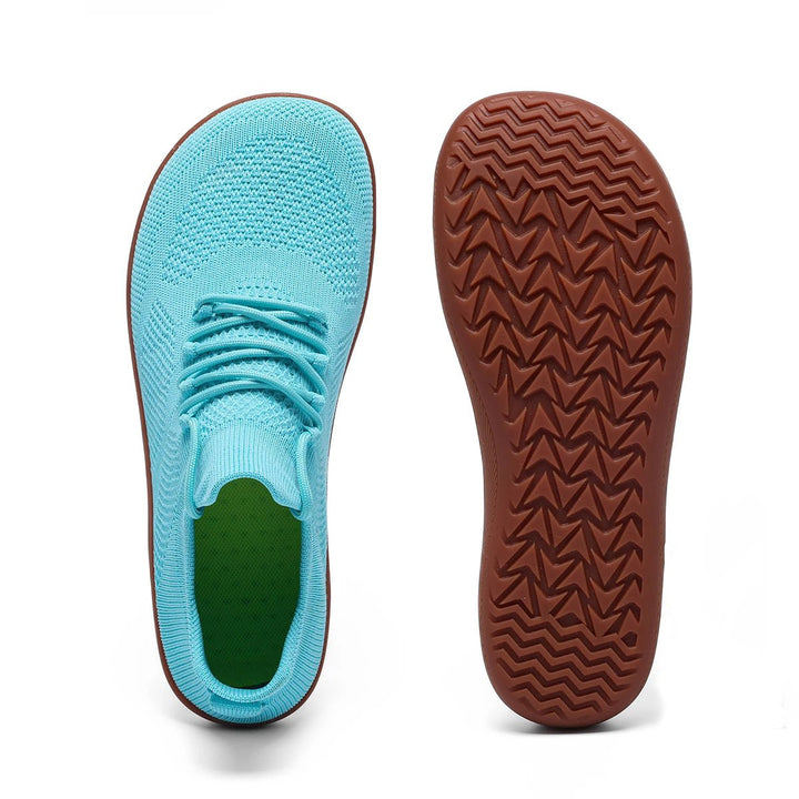 Unisex Lightweight Breathable Barefoot Minimalist Sneakers - Hell Blau