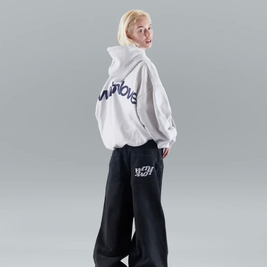 Unisex Oversized Heavyweight Cotton-Blend Pullover Hoodie