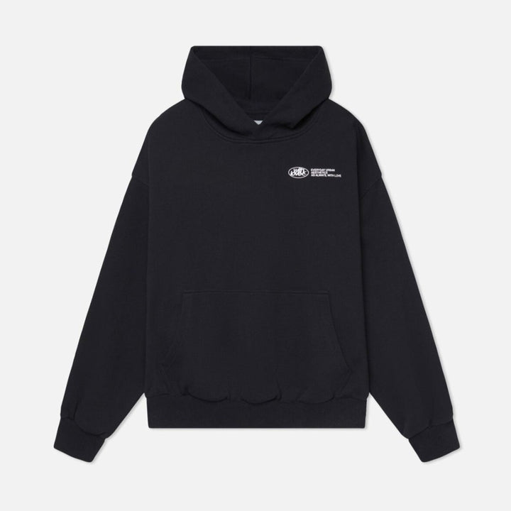 Unisex Oversized Heavyweight Cotton-Blend Pullover Hoodie