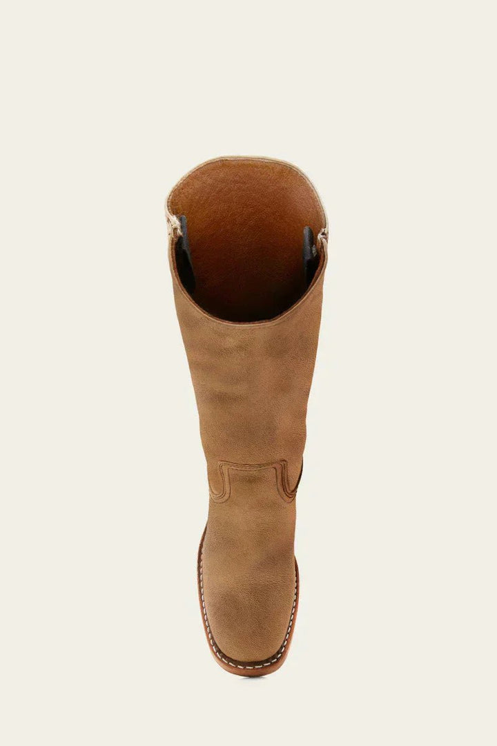 Women's Knee-High Leather Block-Heel Boots