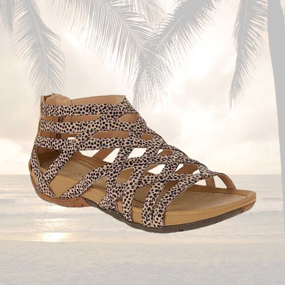 Women's Orthopedic Adjustable Strappy Flat Sandals
