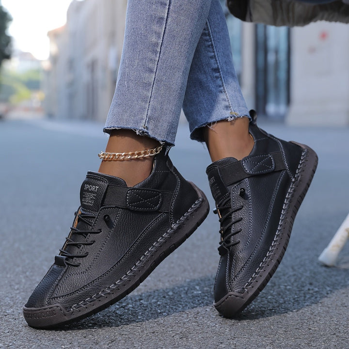 Women's Orthopedic Ergonomic Slip-On Sneakers - Londen Zwart