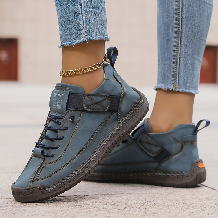 Women's Orthopedic Ergonomic Slip-On Sneakers - Marineblauw