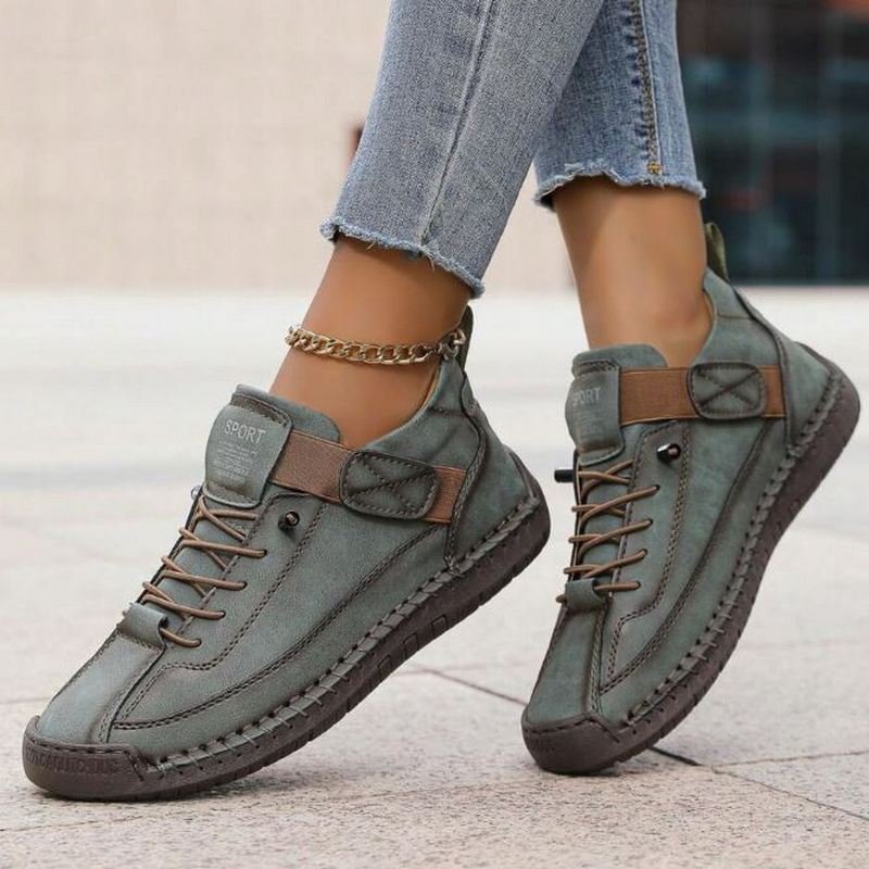 Women's Orthopedic Ergonomic Slip-On Sneakers - Boreaal Groen