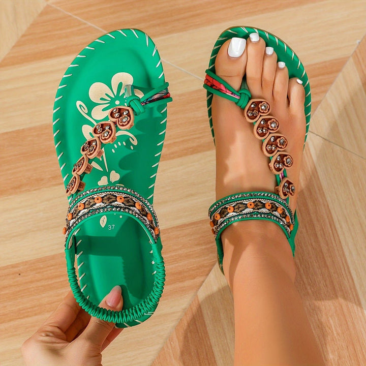 Women's Orthopedic Flat Ankle Strap Sandals