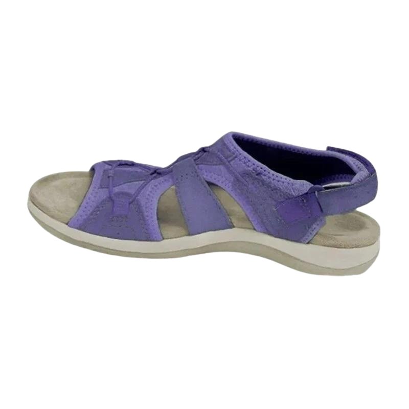 Women's Orthopedic Memory-Foam Closed-Toe Summer Sandals - Lavender