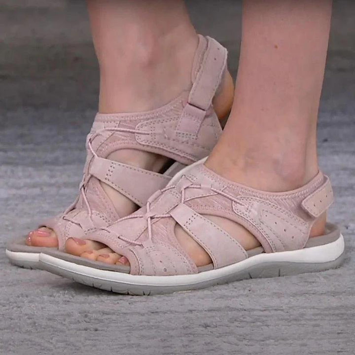 Women's Orthopedic Memory-Foam Closed-Toe Summer Sandals