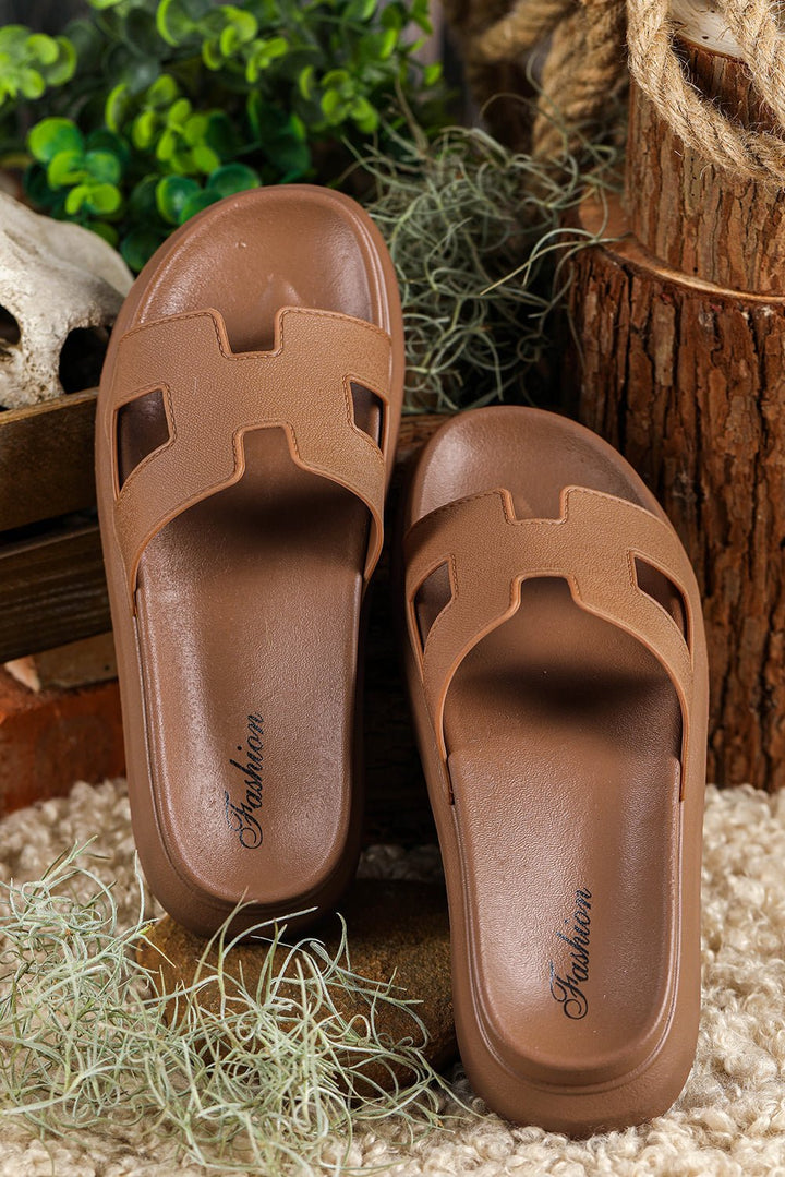 Women's Orthopedic Platform Slide Sandals