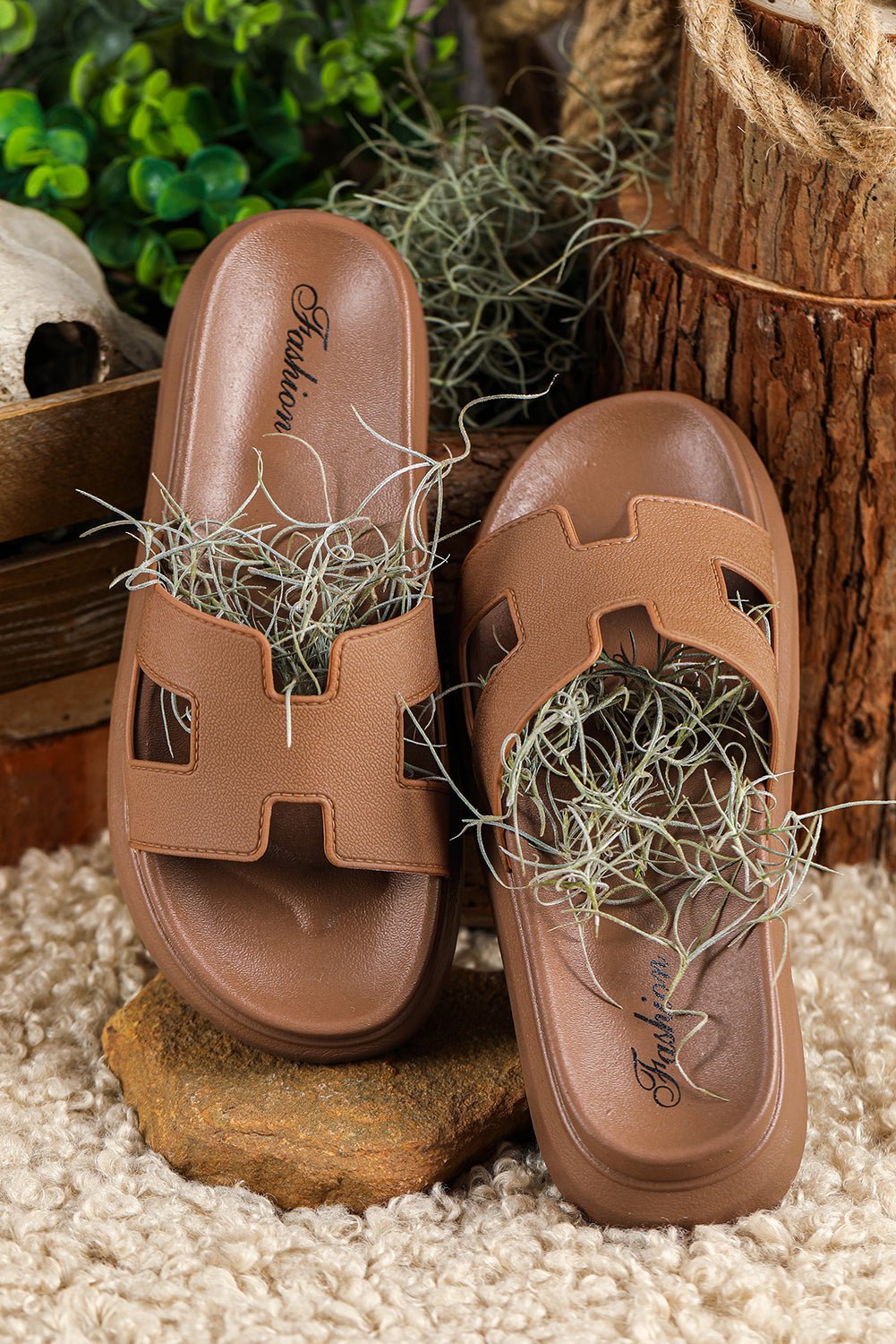 Women's Orthopedic Platform Slide Sandals