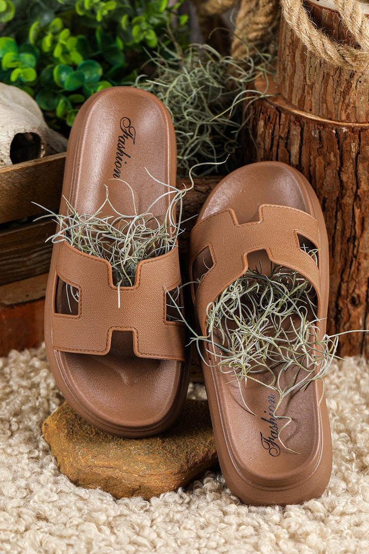 Women's Orthopedic Platform Slide Sandals