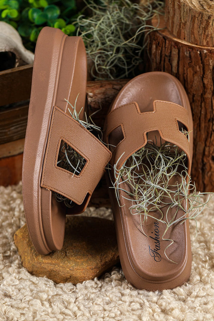 Women's Orthopedic Platform Slide Sandals