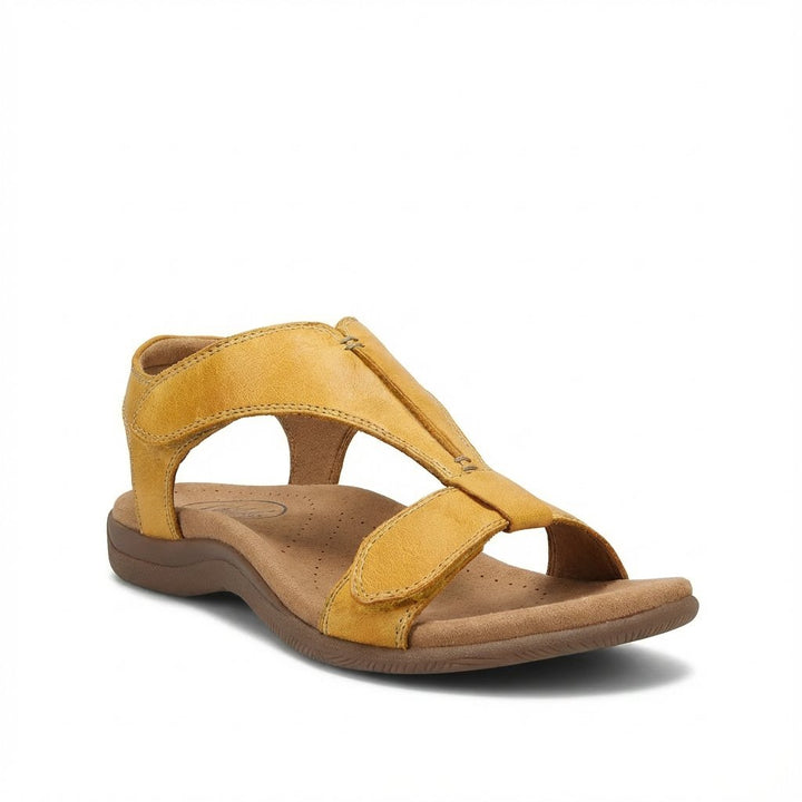 Women's Orthopedic T-Strap Adjustable Comfort Sandals - Amarillo