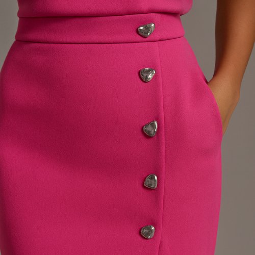 Women's Sleeveless Button-Front Midi Dress