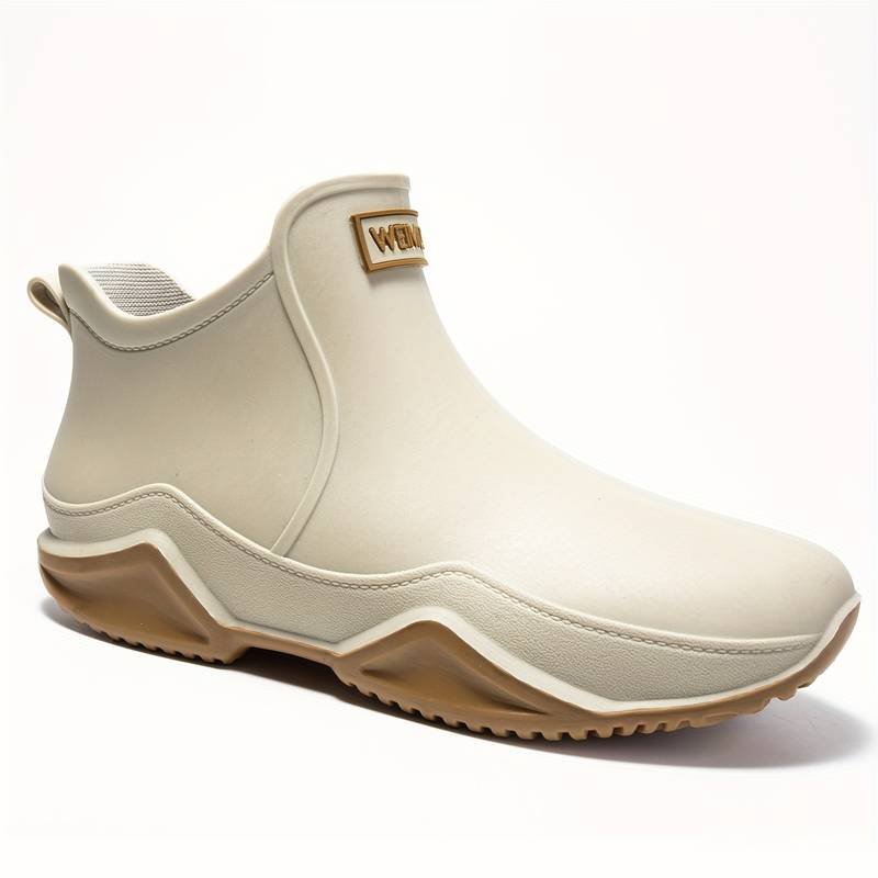 Women's Waterproof Slip-On Ankle Rain Boots