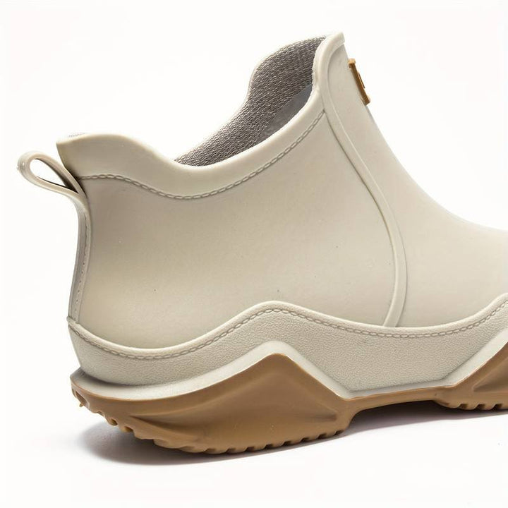 Women's Waterproof Slip-On Ankle Rain Boots